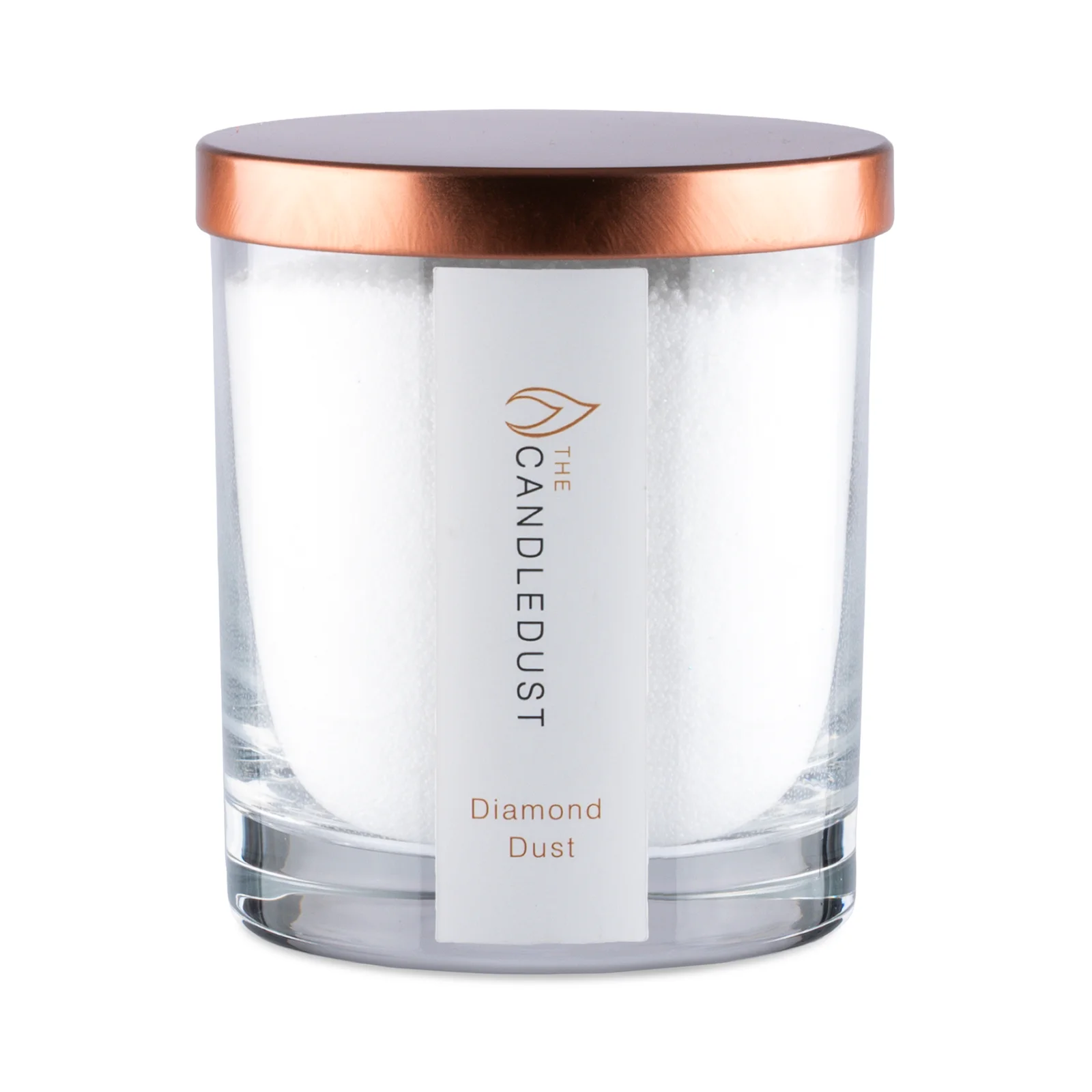 The Candledust Diamantstaub Duftkerze Sand 160g