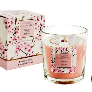 CP INTERNATIONAL Sakura Duftkerze im Glas 130g