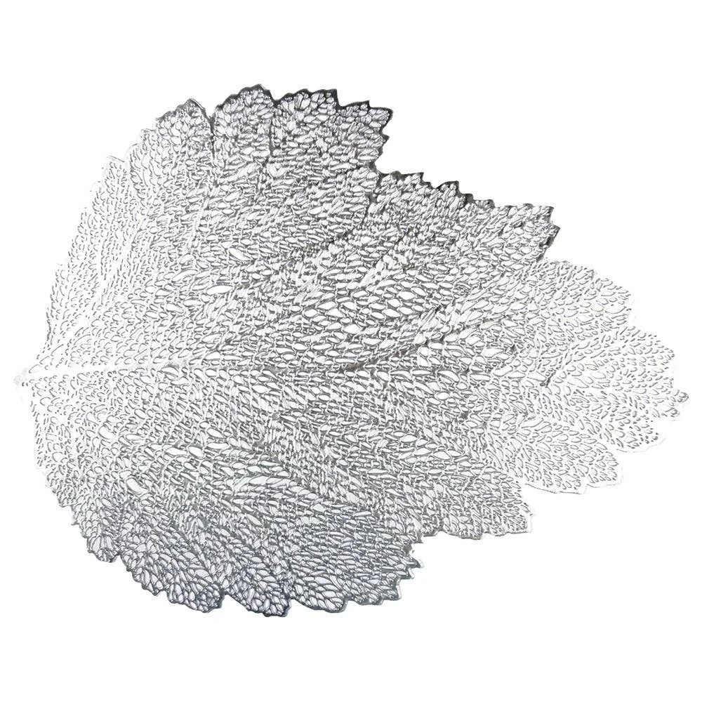 AULICA Eichenblatt-Silber Tischset