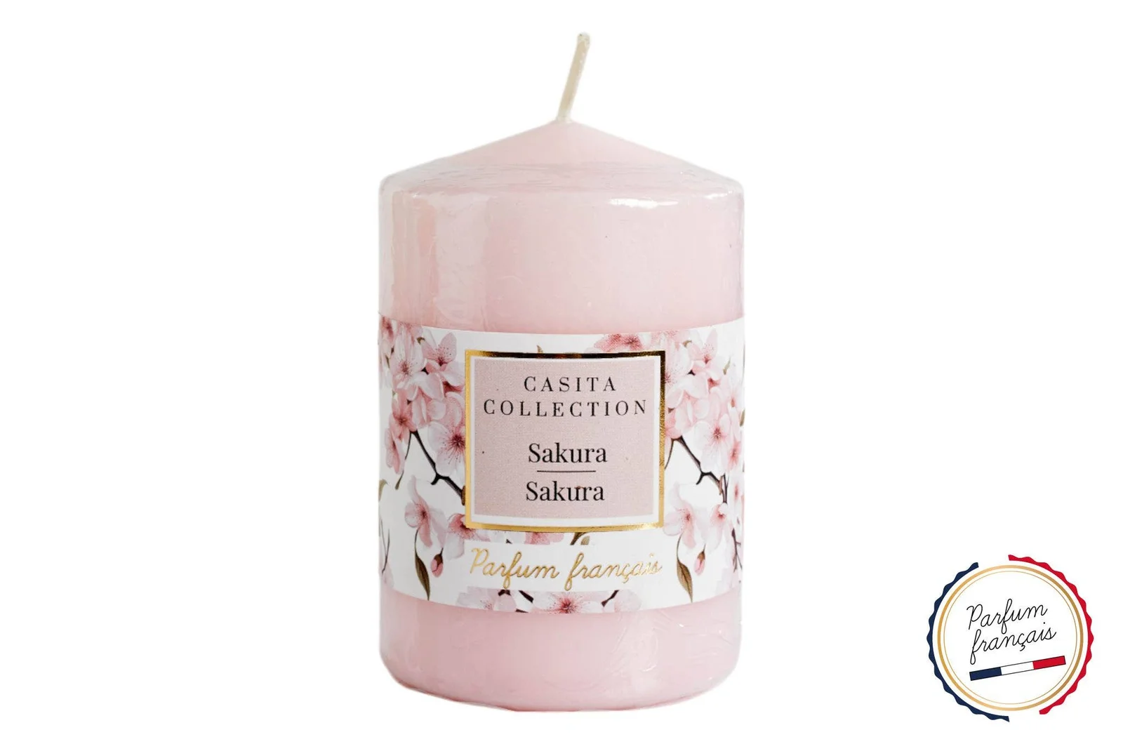 CP INTERNATIONAL Säulenkerze L Duft Sakura