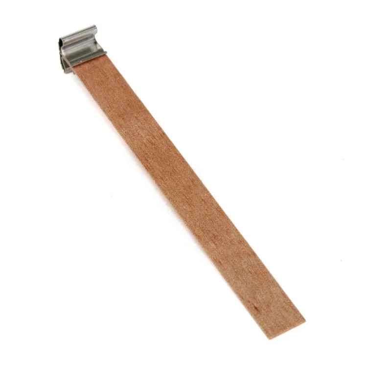 Home Feeling DIY-Aromatherapie-Holzwachsdocht, Holzdocht mit Sockel