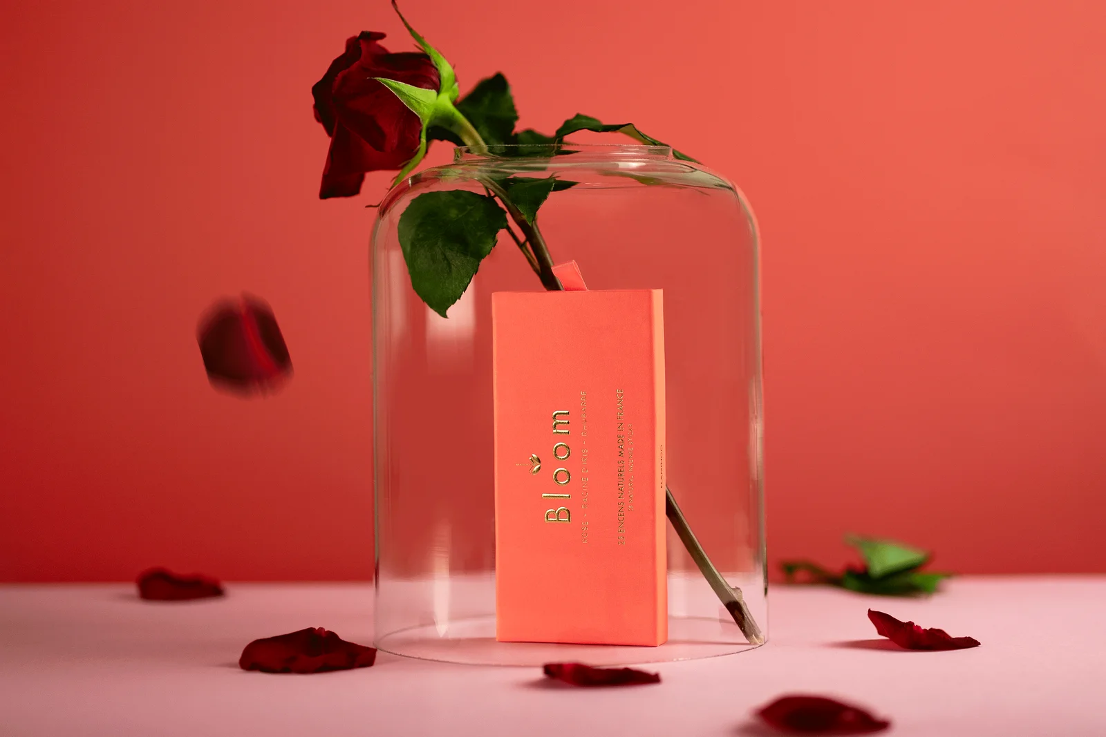 Bloom France Natürlicher französischer Weihrauch - ROSE