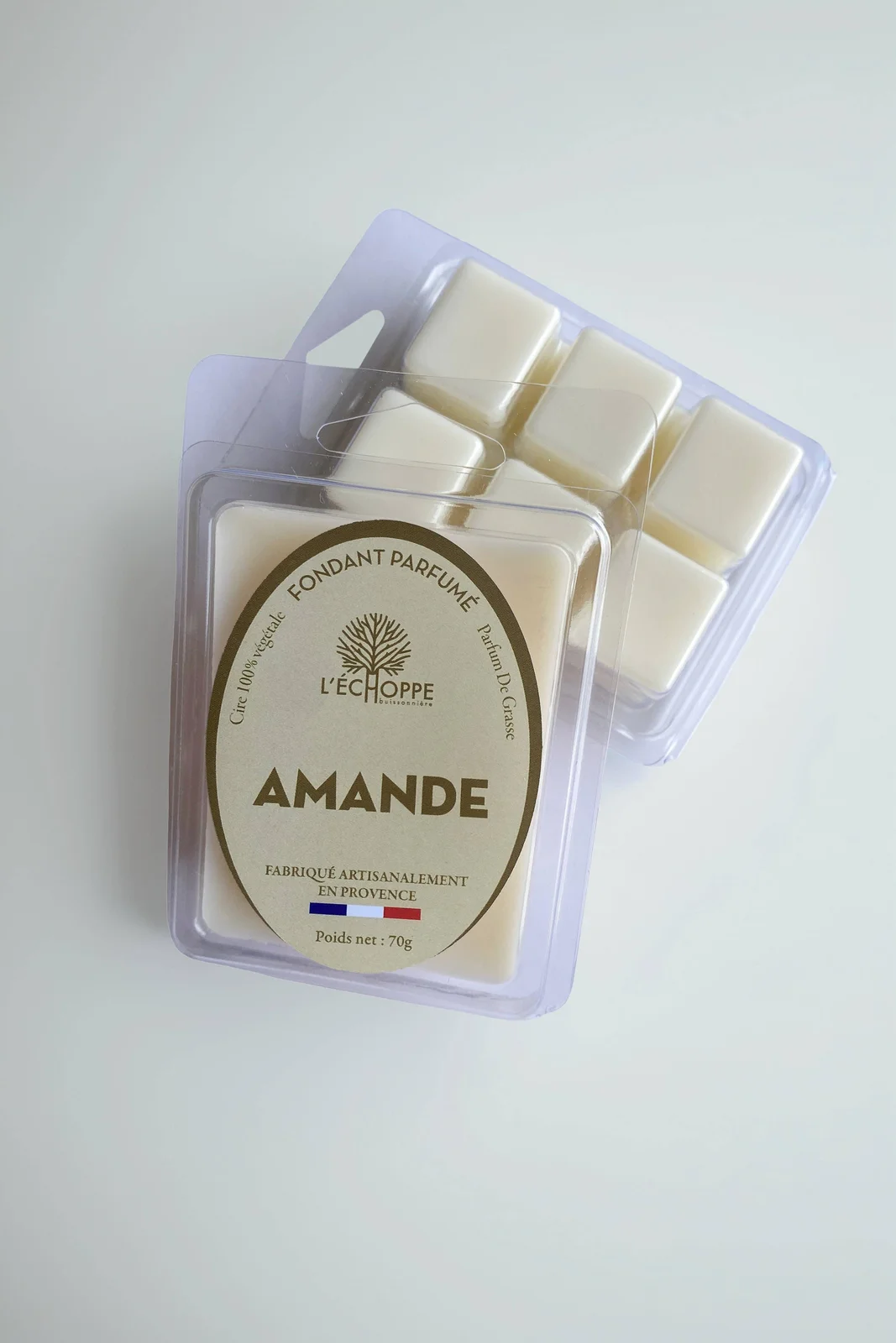 L'Échoppe Buissonnière Duftwachs Mandel, 70 g