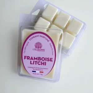 L'Échoppe Buissonnière Himbeere Litschi - Duftwachs-Fondant 70g