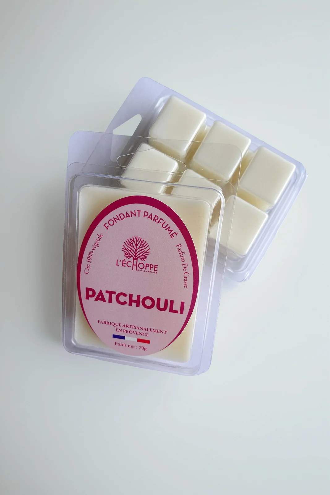 L'Échoppe Buissonnière Patchouli Duft-Wachs Schmelzer 70 g