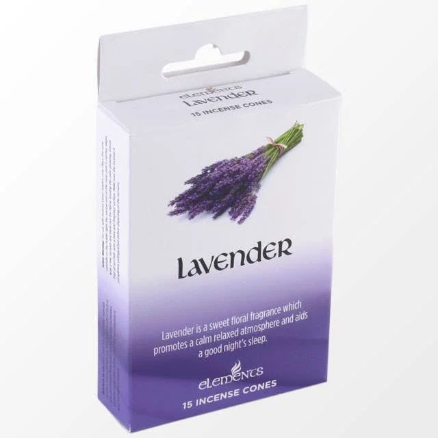 Something Different Wholesale Lavendel-Räucherkerzen von Elements