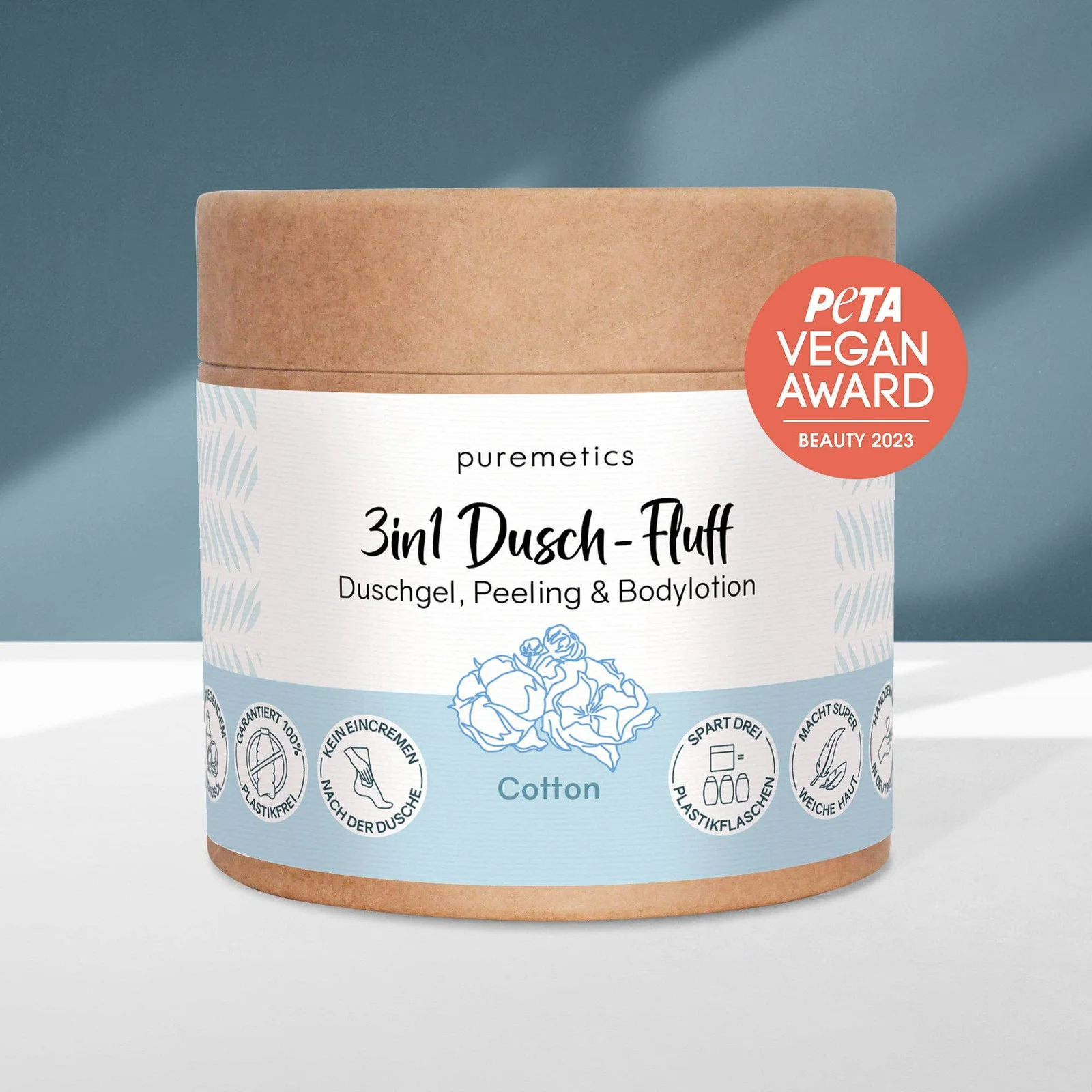 puremetics GmbH 3in1 Dusch-Fluff 'Cotton'