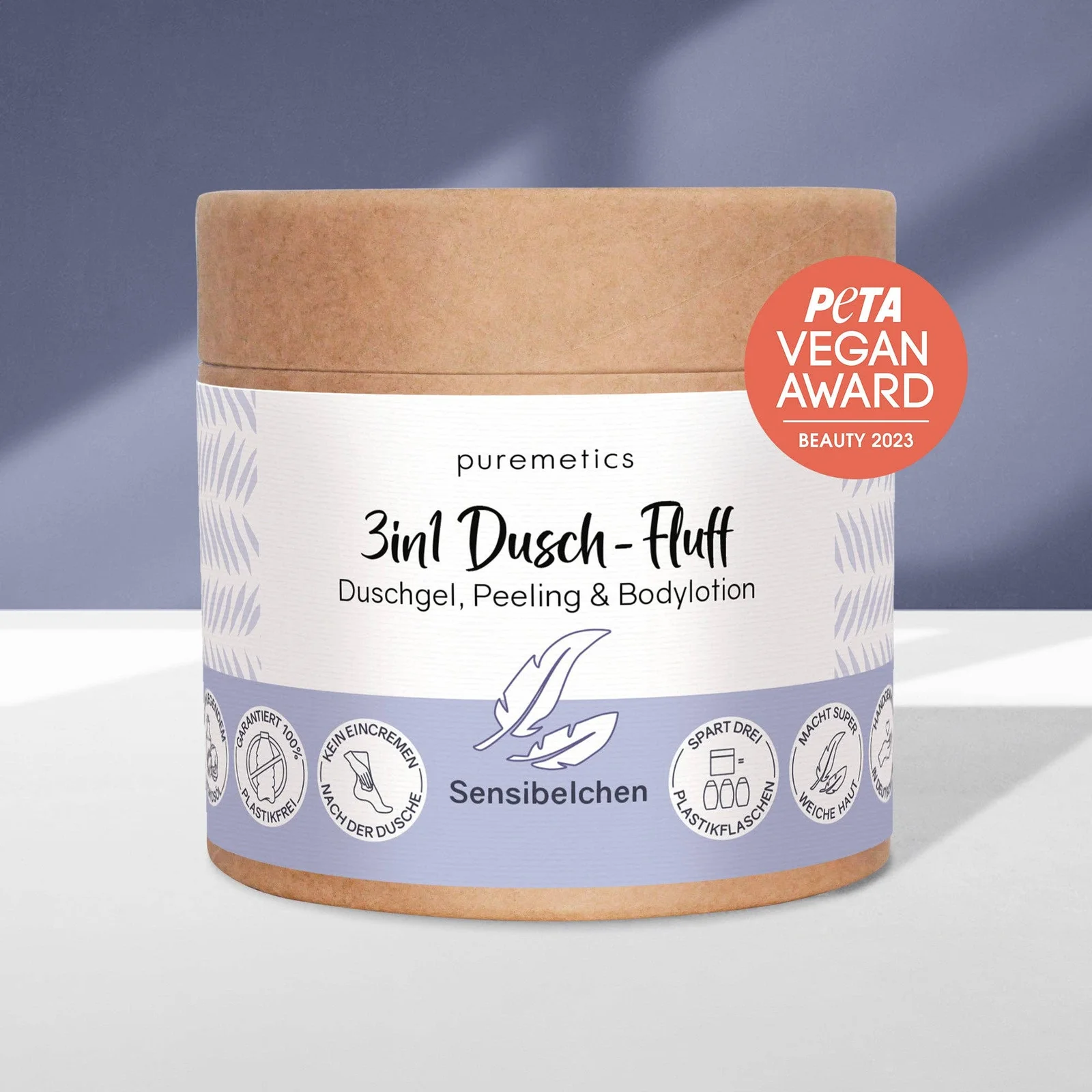 puremetics GmbH 3in1 Dusch-Fluff  'Sensibelchen'