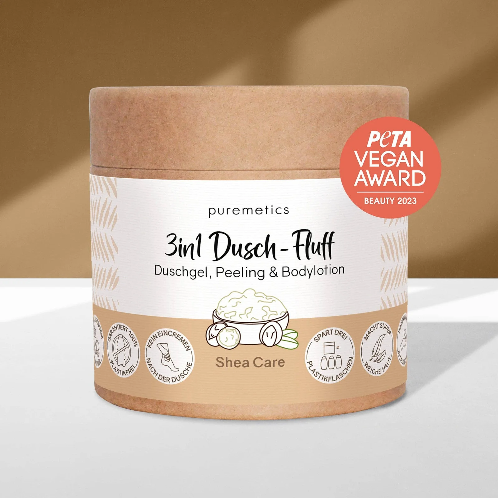 puremetics GmbH 3in1 Intensiv-Dusch-Fluff 'Shea Care'
