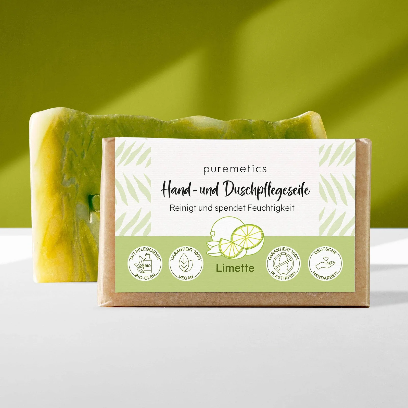 puremetics GmbH Hand- und Duschpflegeseife 'Limette'