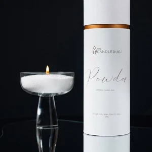 The Candledust Pulver Unparfümierte Kerze Sandkerze 650g + 17 Dochte