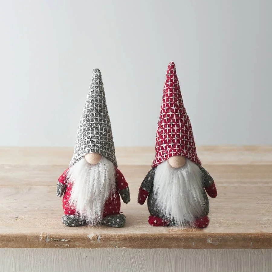 Gainsborough Giftware x Portland Living Nordischer Stoffgonk, 20 cm