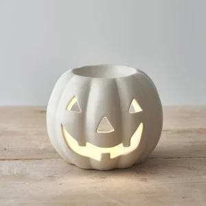 Gainsborough Giftware x Portland Living White Pumpkin Ölbrenner, 10,5 cm
