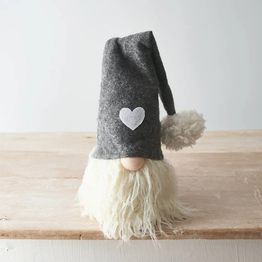 Gainsborough Giftware x Portland Living Gonk Herz-Hut-Dekoration, 20 cm