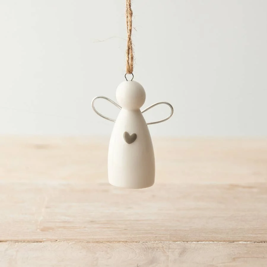 Gainsborough Giftware x Portland Living Deko-Engel zum Aufhängen, 6 cm