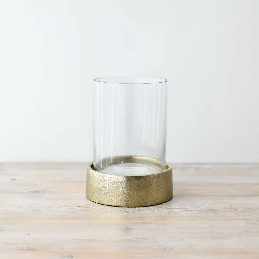 Gainsborough Giftware x Portland Living Kerzenhalter aus Glas, 21 cm