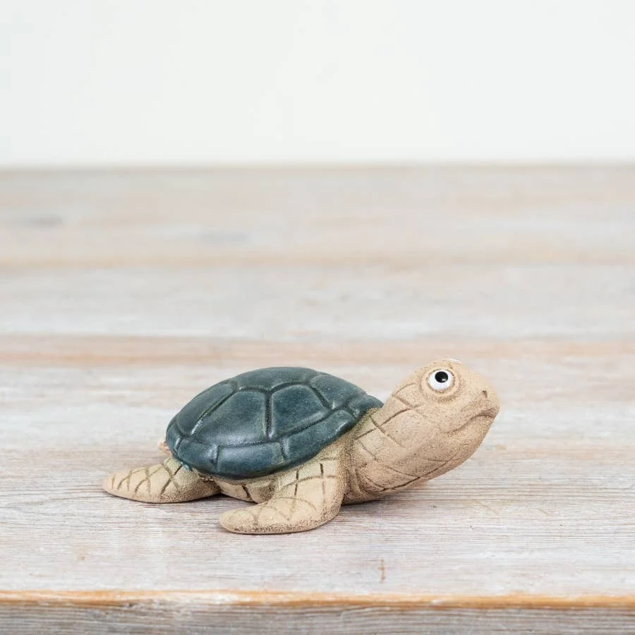 Gainsborough Giftware x Portland Living Meeresschildkröten-Ornament, 8,2 cm
