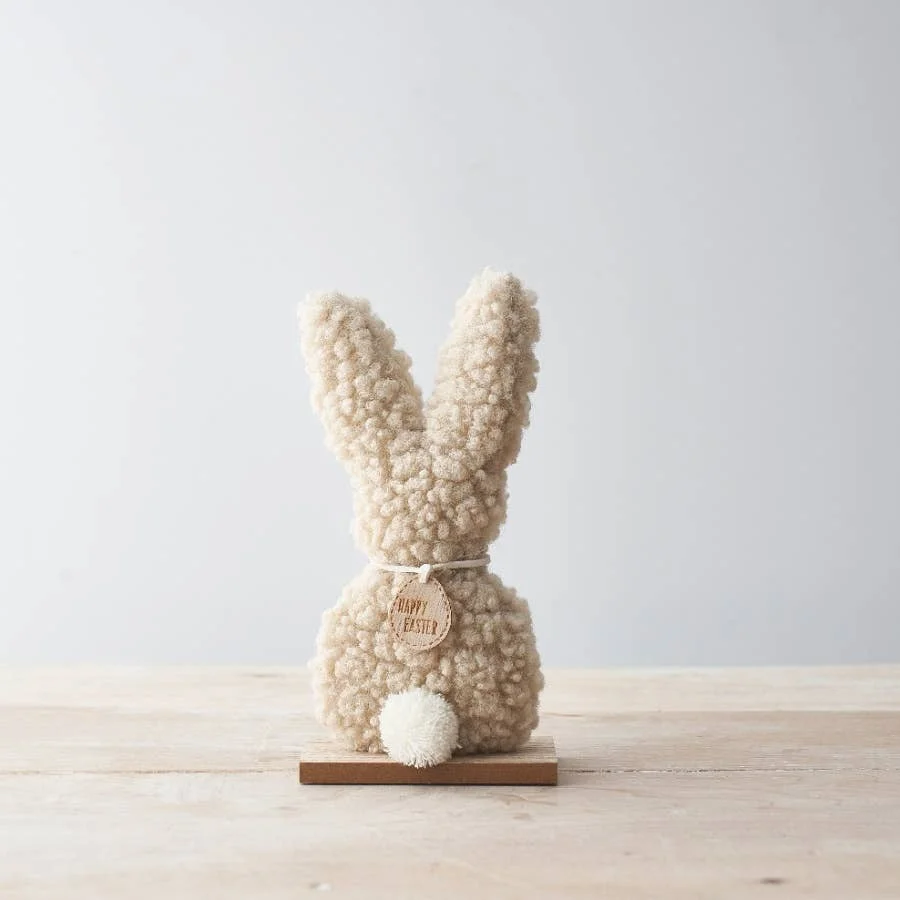 Gainsborough Giftware x Portland Living Sherpa-Osterhase, klein, 19 cm