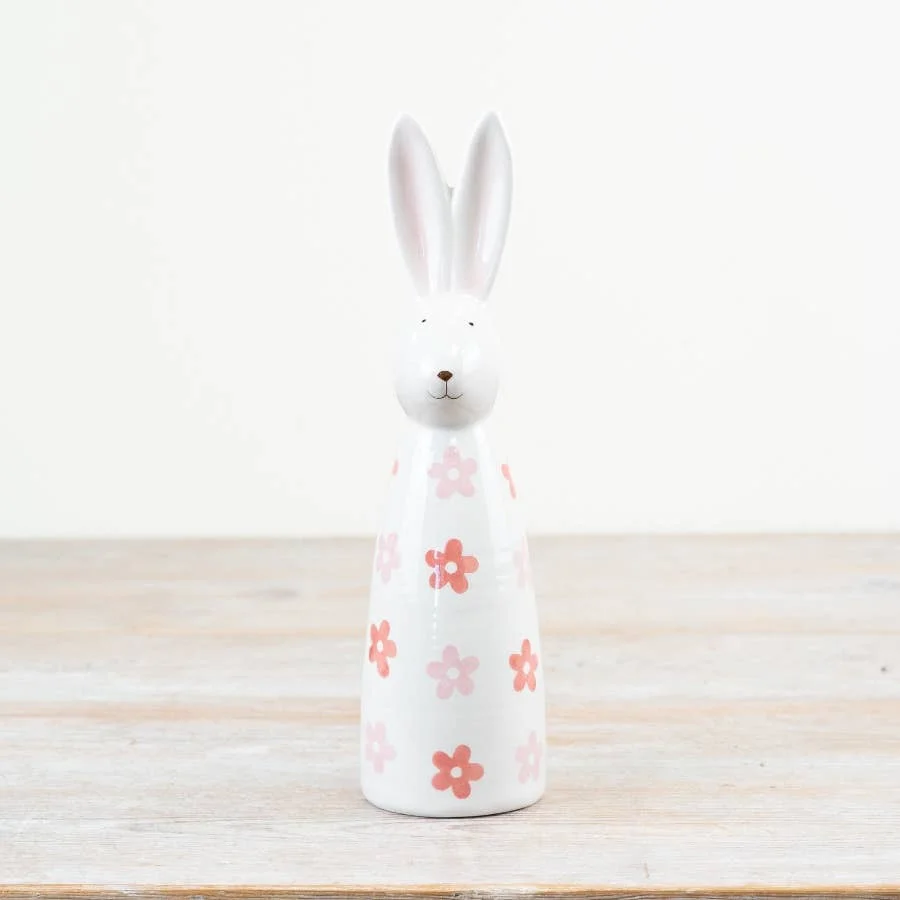 Gainsborough Giftware x Portland Living Gänseblümchen-Hasen-Ornament, 25,2 cm