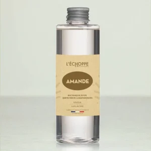 L'Échoppe Buissonnière Mandel - Nachfüllflasche für Rattanstäbchen-Diffusor 200 ml