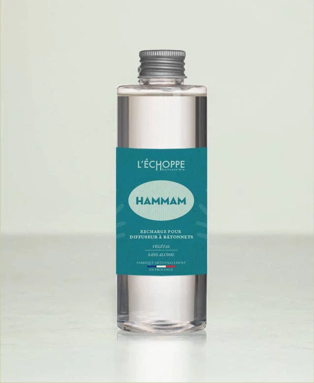 L'Échoppe Buissonnière Hammam - Nachfüllpackung für Stäbchendiffusor 200ml