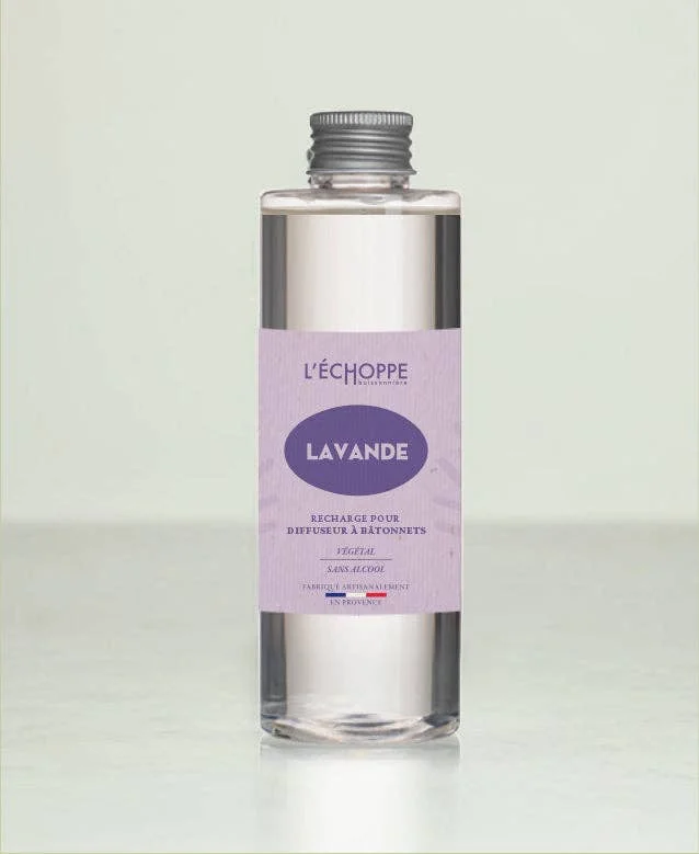 L'Échoppe Buissonnière Lavendel - Nachfüllflasche für Riedel-Diffusor 200 ml