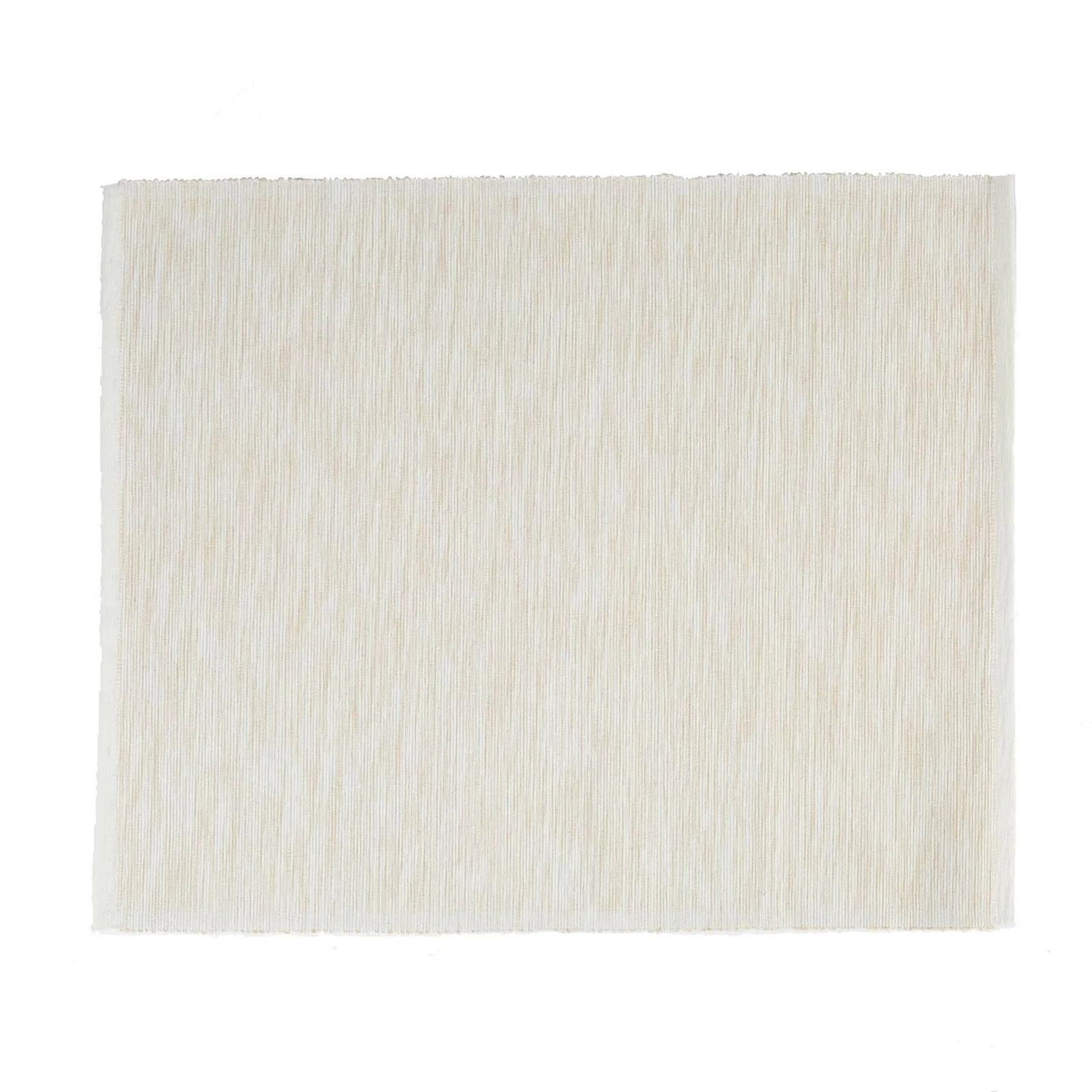 Rinkit Ltd Nicola Spring Platzset aus gerippter Baumwolle, natürlich