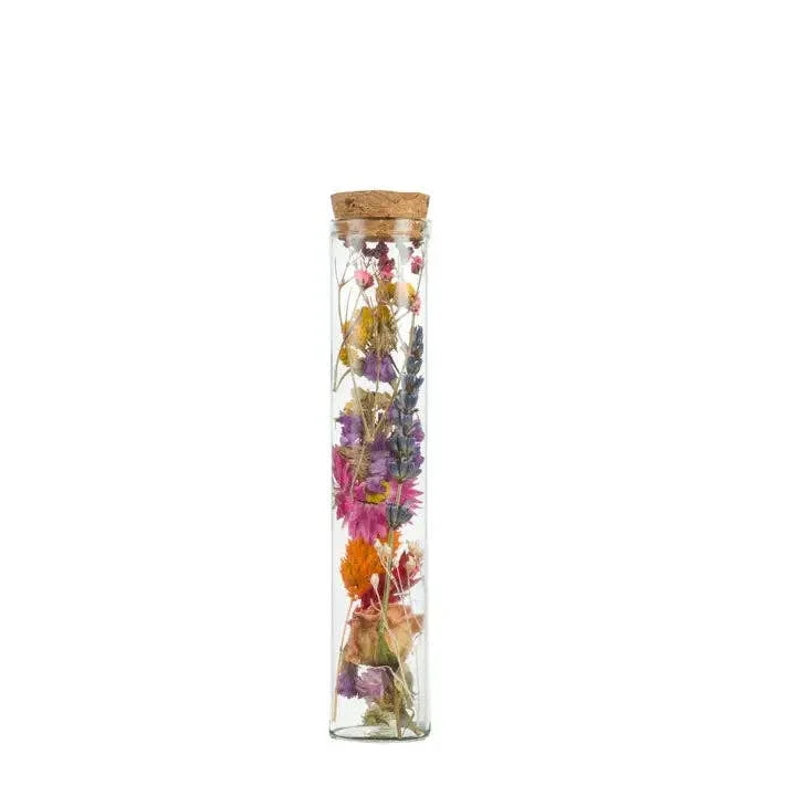 Wildflowers by Floriette Wunschflasche mit getrockneten Blumen – Mehrfarbig: Mittel