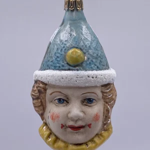 Marolin Clown mit hellblauer Mütze