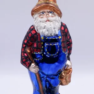 Koronex Gärtner-Zwerg in blauen Latzhosen
