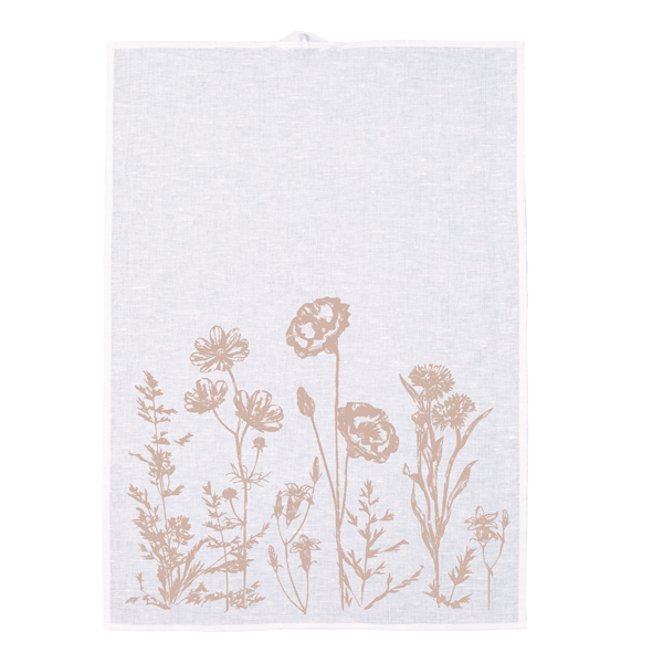 Frohstoff Geschirrtuch Halbleinen Wildblumen