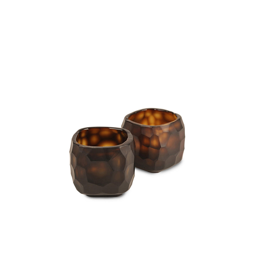 Guaxs, Teelicht YAVA, Butter-brown