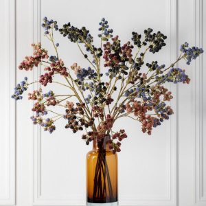 Silk-ka, Brombeerzweig Mauve, 78 cm