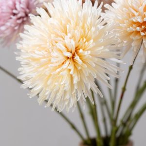Silk-ka, Chrysantheme creme, 62 cm