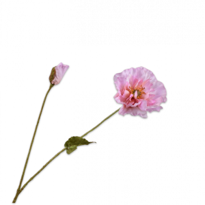 Silk-ka, Mohnzweig rose, 74 cm